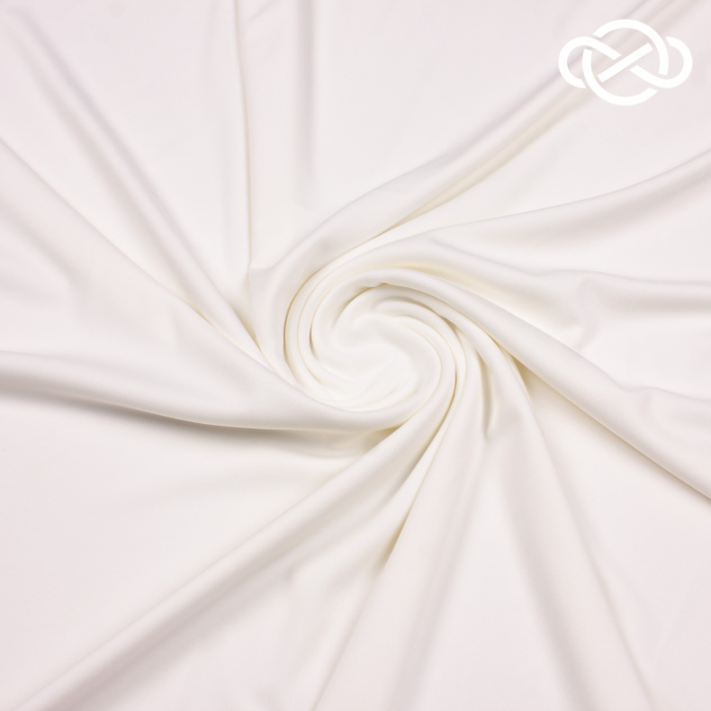 10275. Трикотажное полотно. Водолаз. Молочный. Уценка!!! от Tkani.site