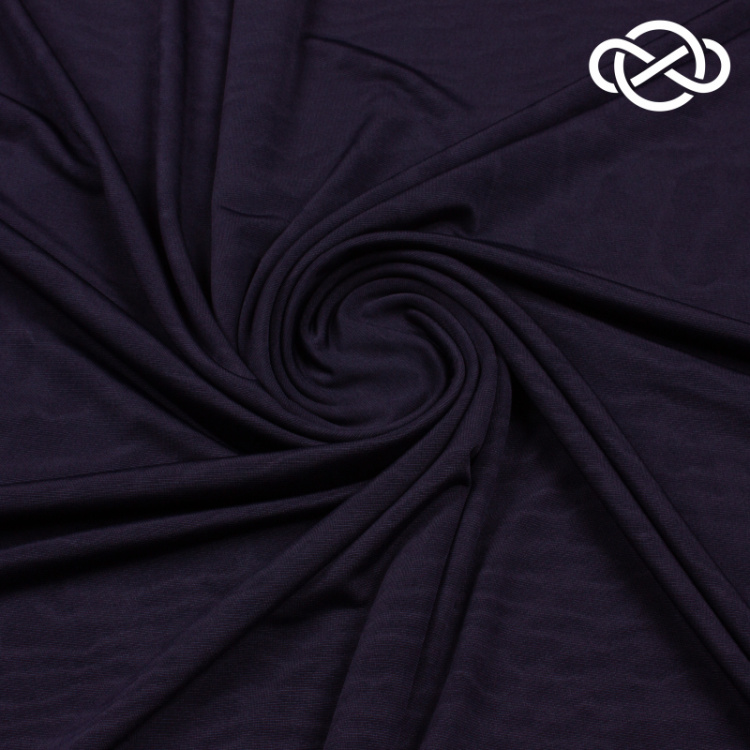 10281. Трикотажное полотно. Масло. Темно-синий