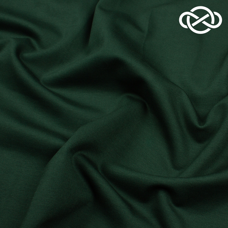 10296. Джерси. Класс 48. Темно-зеленый от Tkani.site