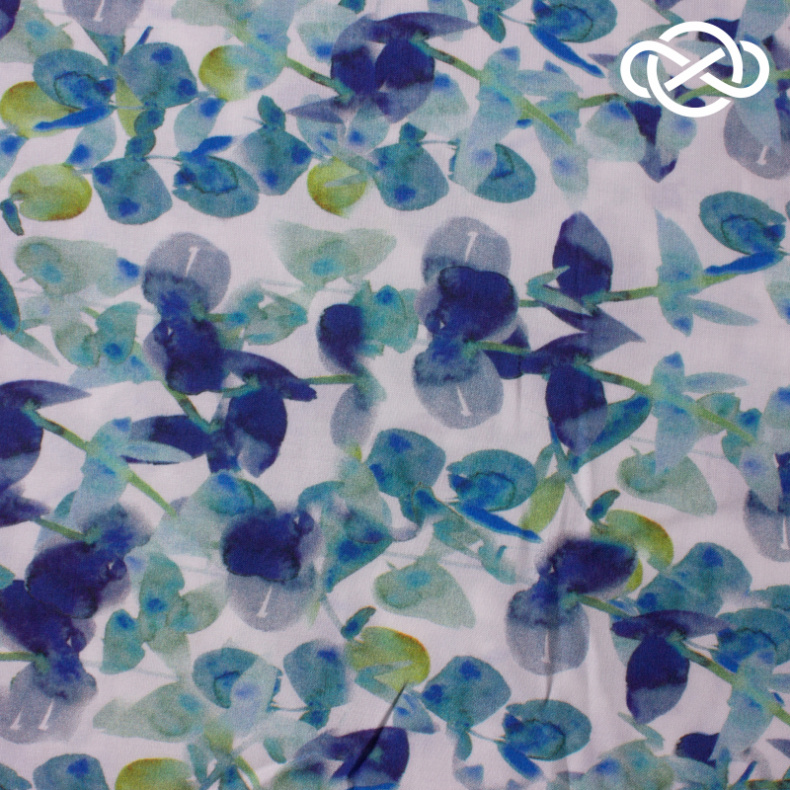 10333. Конкурс!!! Штапель. Вискоза. Принт от Tkani.site