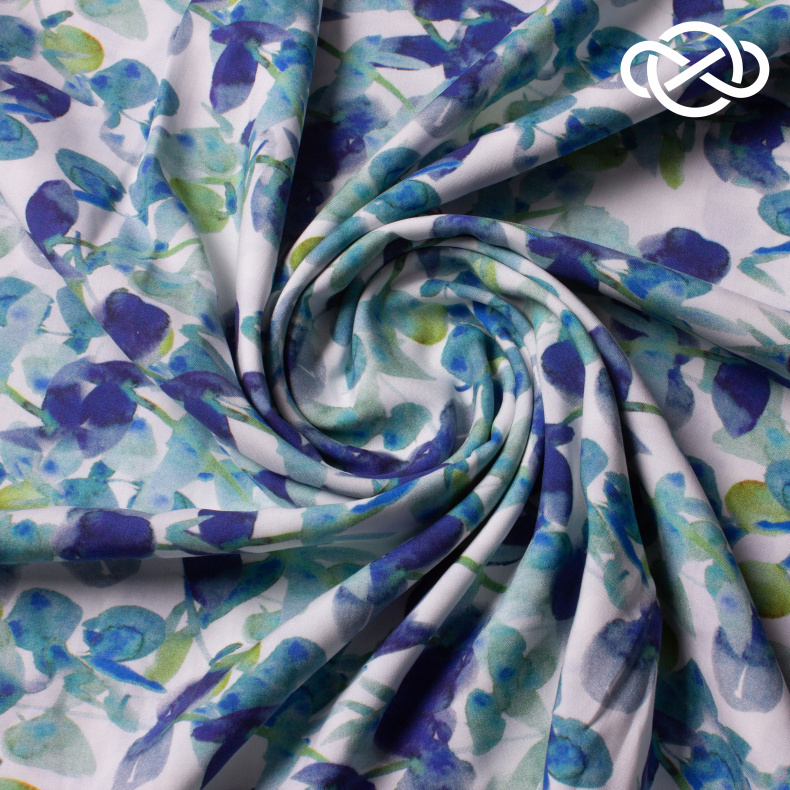 10333. Конкурс!!! Штапель. Вискоза. Принт от Tkani.site