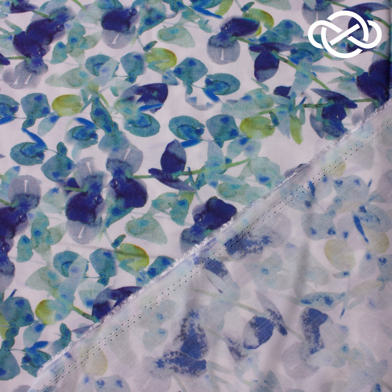 10333. Конкурс!!! Штапель. Вискоза. Принт от Tkani.site