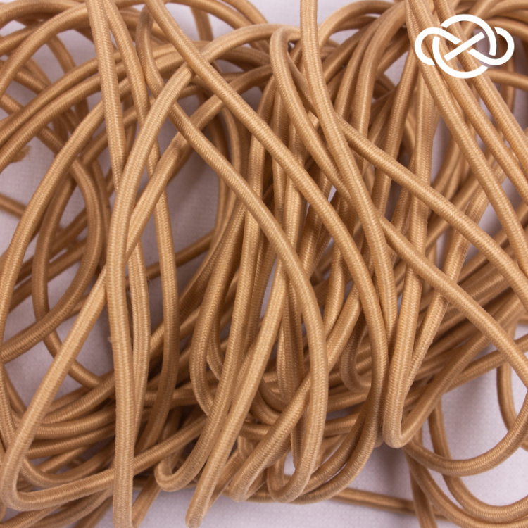 10335. Шляпная резинка круглая 10 метров. Ширина 3мм