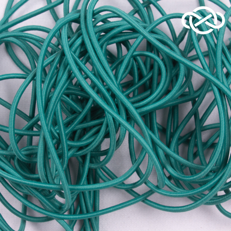 10342. Шляпная резинка круглая 10 метров. Ширина 3мм