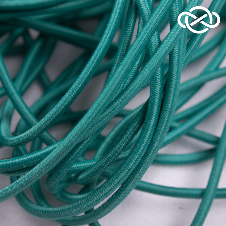 10342. Шляпная резинка круглая 10 метров. Ширина 3мм - фото 1