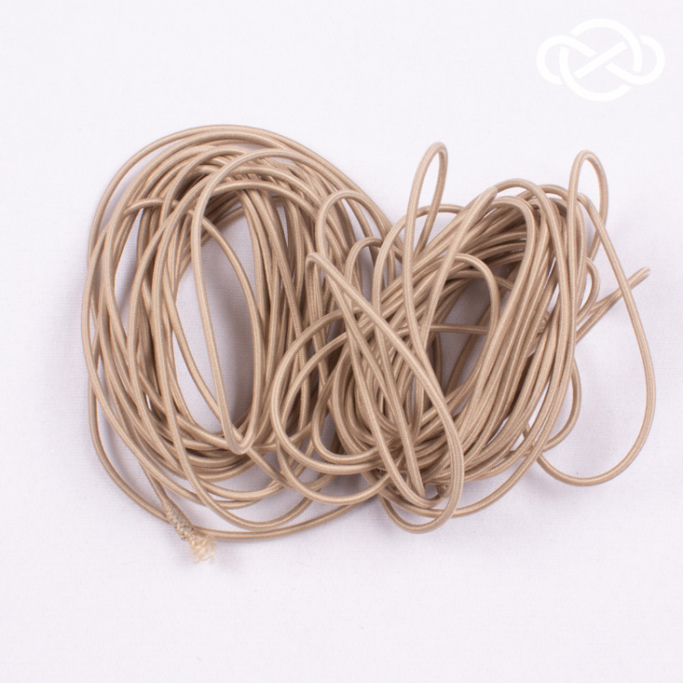 10353. Шляпная резинка круглая 10 метров. Ширина 3мм