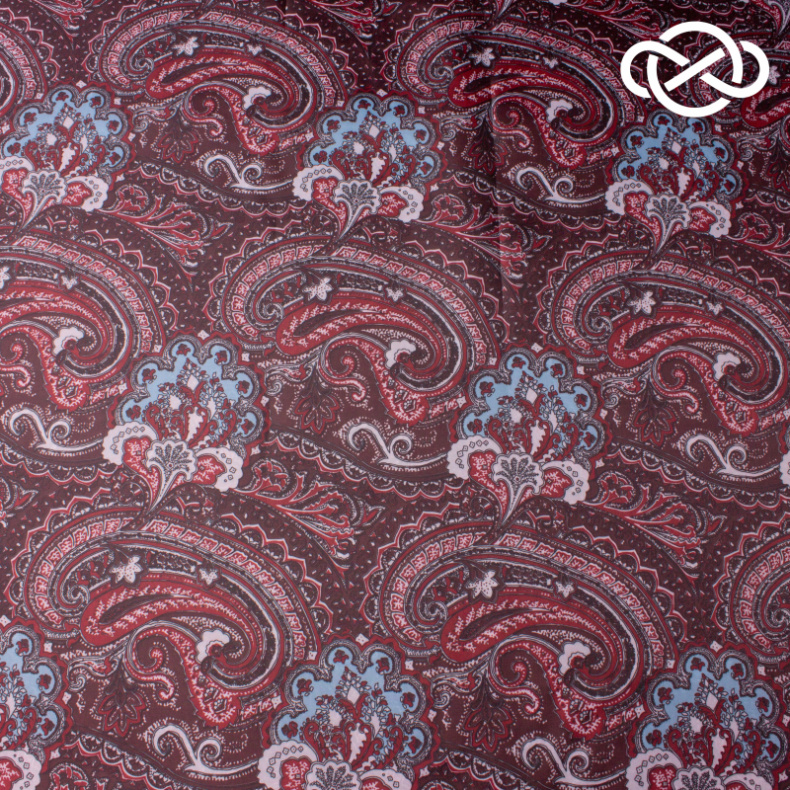 10363. Подкладочная. Принт от Tkani.site