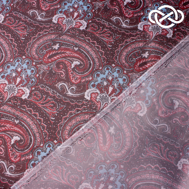 10363. Подкладочная. Принт от Tkani.site