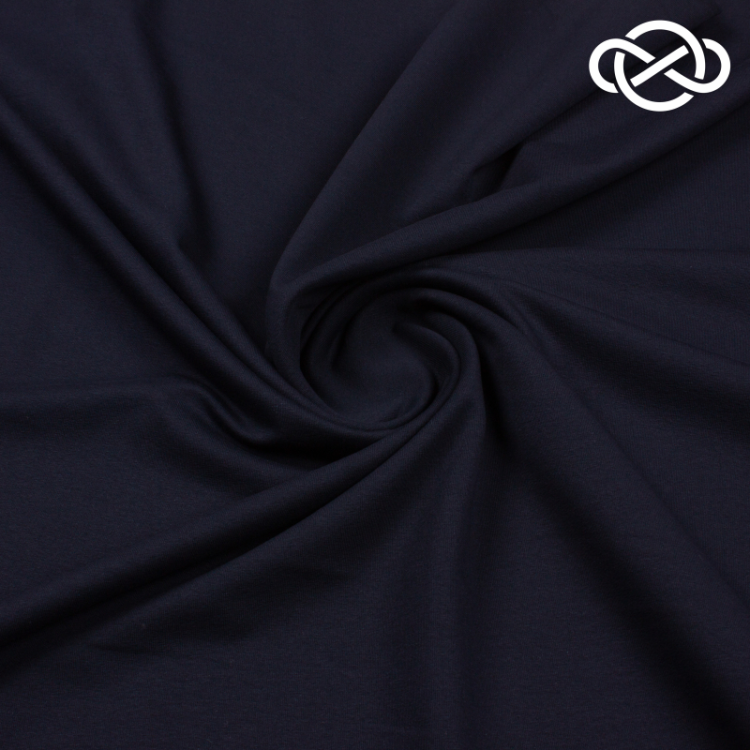 10182. Футер 2-х нитка. Петля. Темно-синий. Уценка!!!