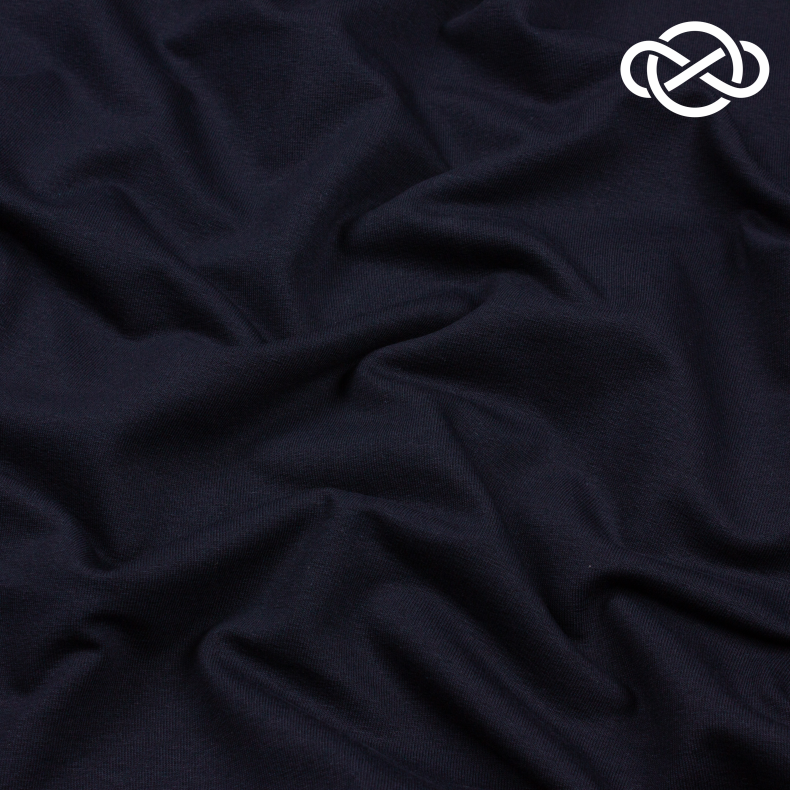 10182. Футер 2-х нитка. Петля. Темно-синий. Уценка!!! от Tkani.site