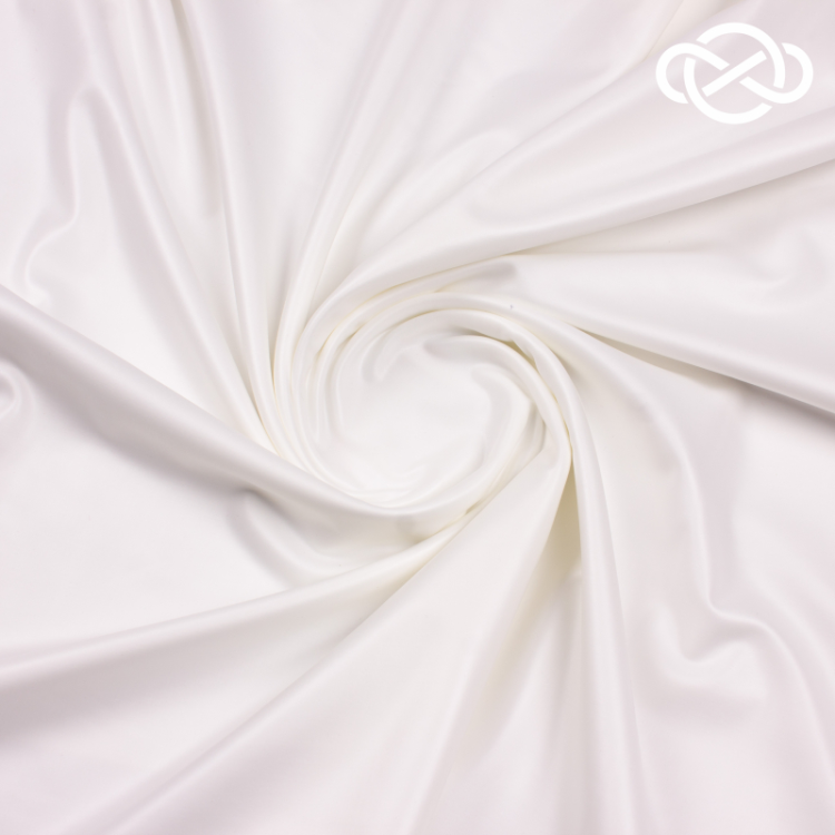 10300. Трикотажное полотно. Ламинат. Под экокожу. Молочный. Уценка!!!