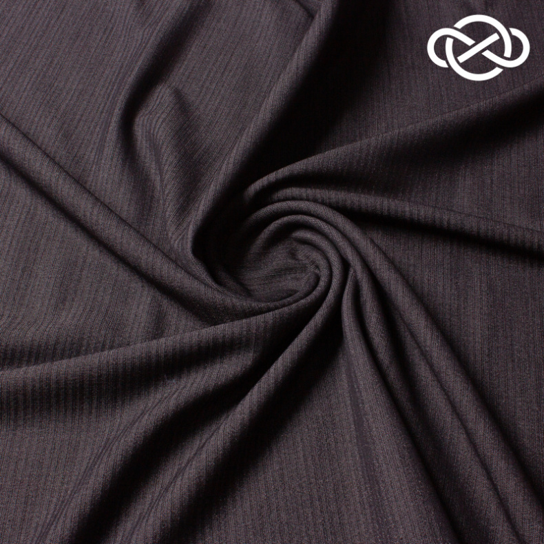 10370. Костюмная поливискоза. В полоску от Tkani.site