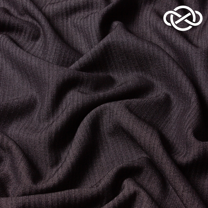 10370. Костюмная поливискоза. В полоску от Tkani.site