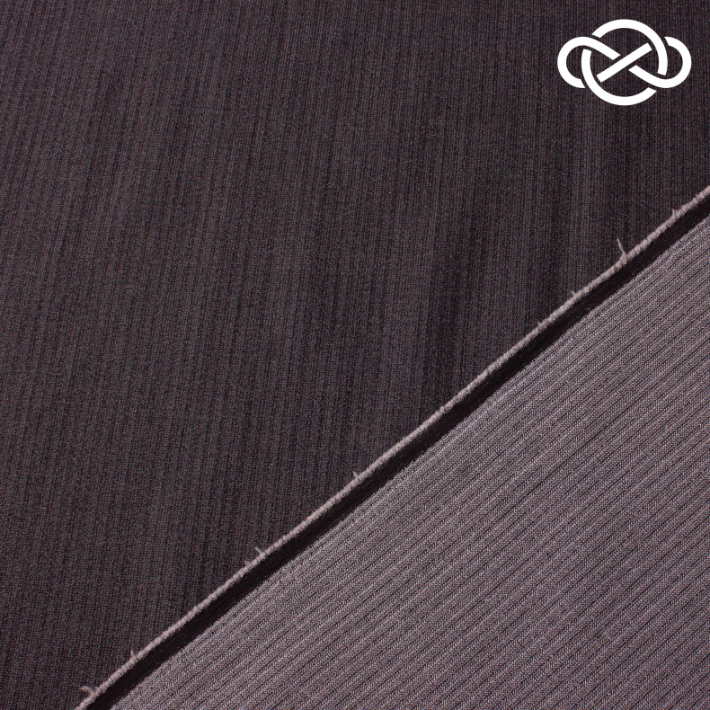 10370. Костюмная поливискоза. В полоску от Tkani.site