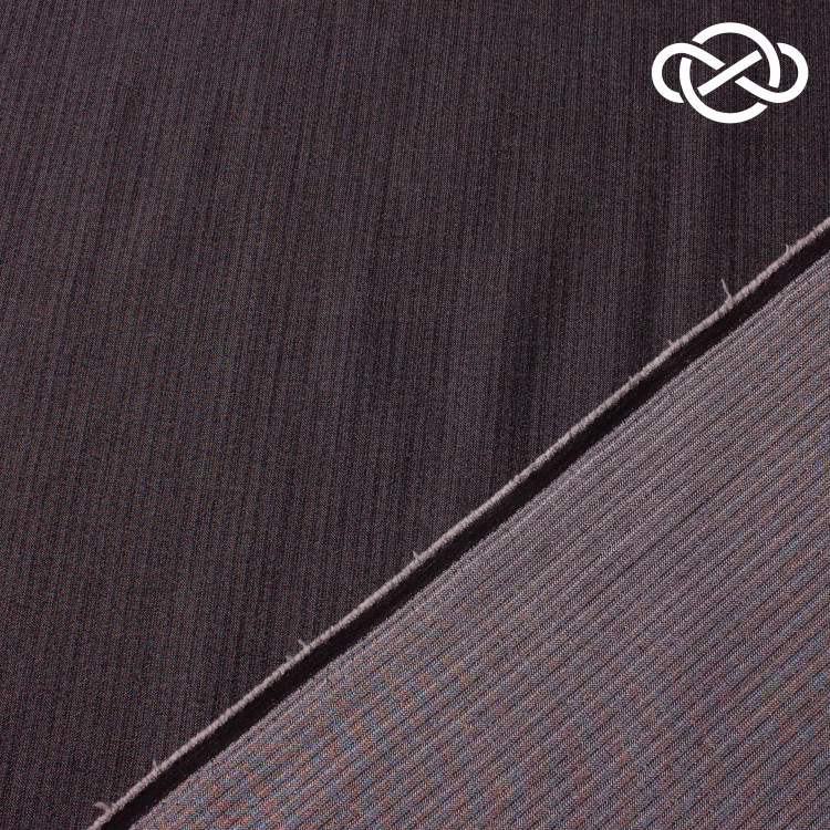 10370. Костюмная поливискоза. В полоску - фото 2