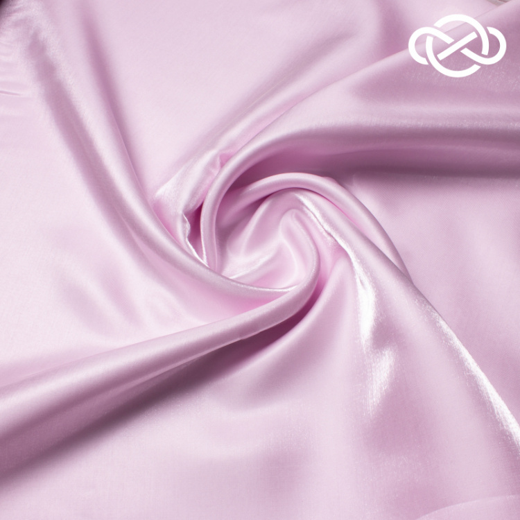 10383. Мерцающий атлас с нейлоном. Нежно-розовый