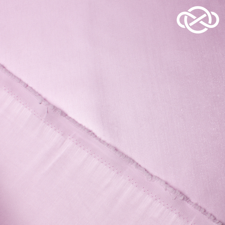 10383. Мерцающий атлас с нейлоном. Нежно-розовый - фото 2