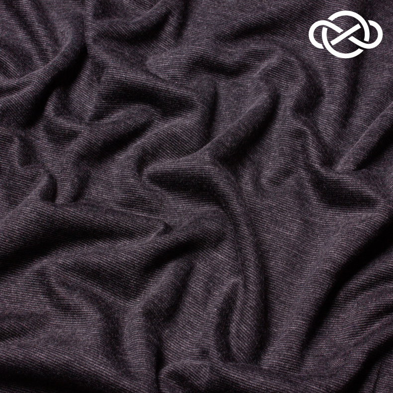 10384. Трикотажное полотно. Джерси. Меланж. от Tkani.site