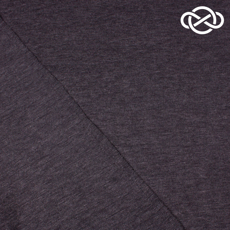 10384. Трикотажное полотно. Джерси. Меланж. - фото 2