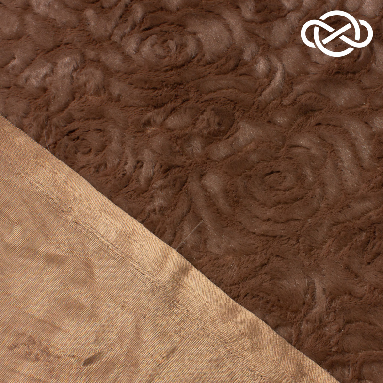 10386. Искусственный мех. Вельбоа. Кэмел. Уценка!!! от Tkani.site