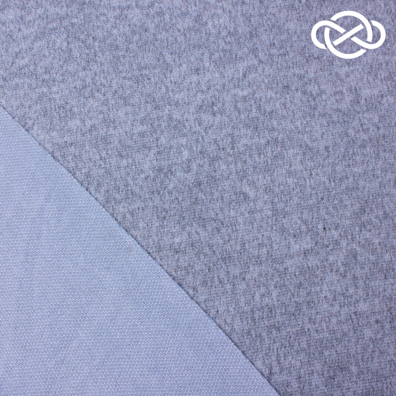 10387. Трикотажное полотно. Сандра. Меланж от Tkani.site