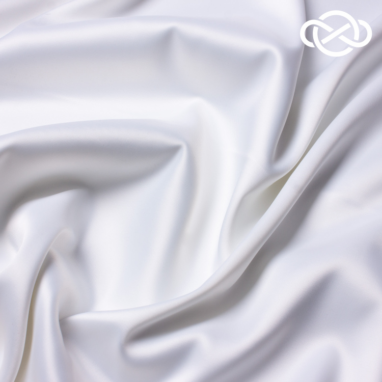 10388.  Атлас "Русский сатин" Молочный - фото 1