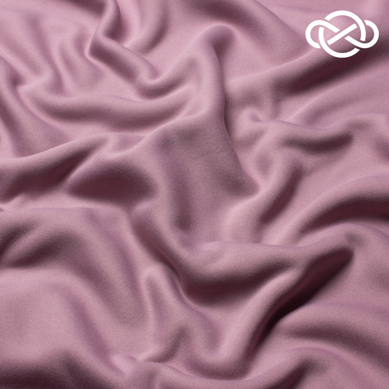 10392. Футер 3-х нитка с начесом. Balenciaga. Розовый дым от Tkani.site