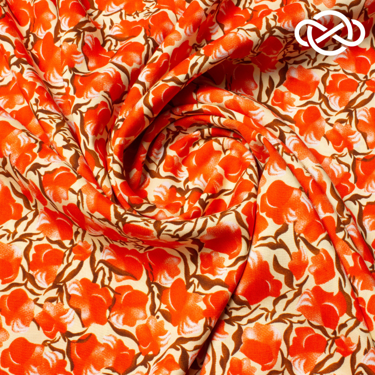 10395. Конкурс!!! Штапель. Вискоза. Принт - фото 1