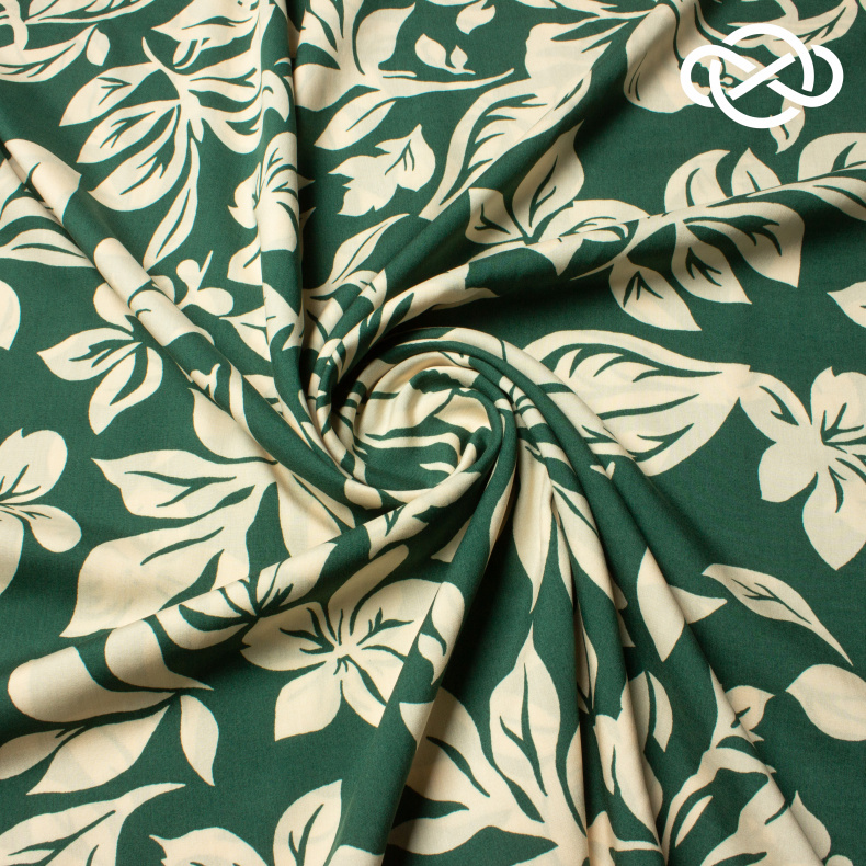 10397. Конкурс!!! Штапель. Вискоза. Принт от Tkani.site