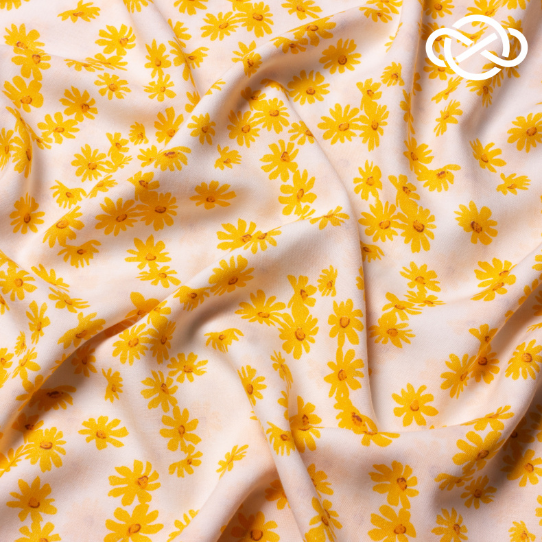 10400. Конкурс!!! Штапель. Вискоза. Принт от Tkani.site