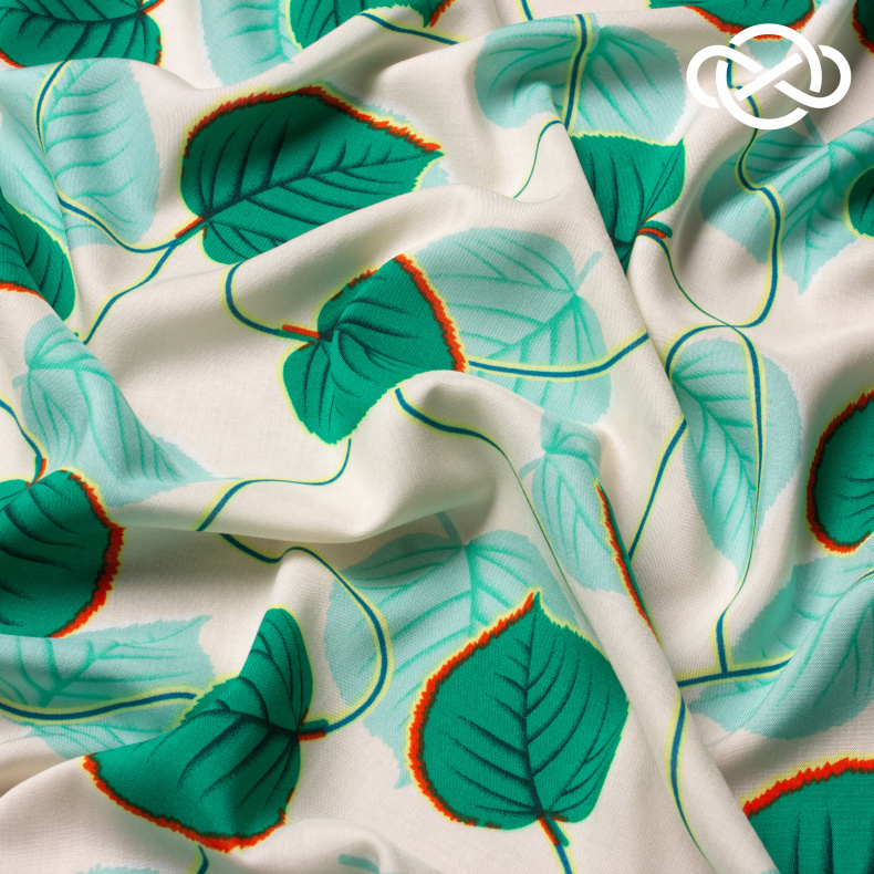 10403. Конкурс!!! Штапель. Вискоза. Принт от Tkani.site