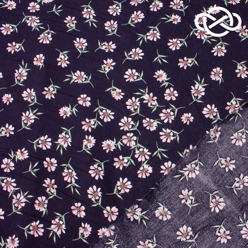 10405. Конкурс!!! Штапель. Вискоза. Принт от Tkani.site