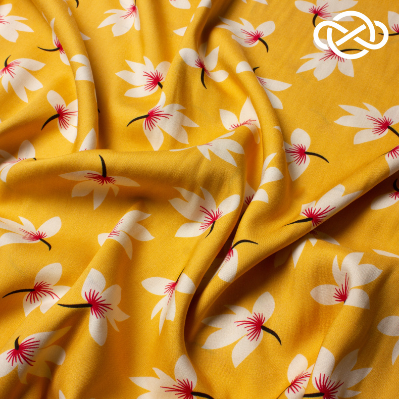 10407. Конкурс!!! Штапель. Вискоза. Принт от Tkani.site