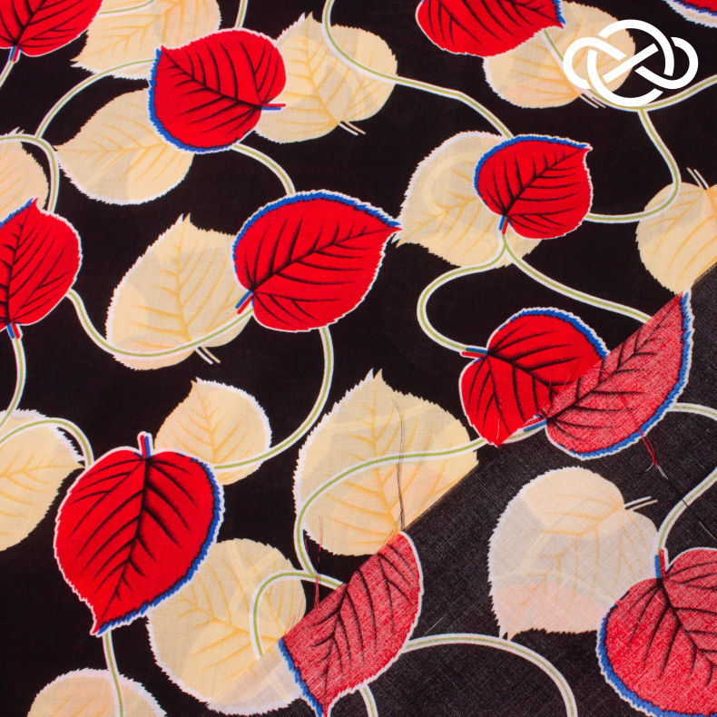 10408. Конкурс!!! Штапель. Вискоза. Принт от Tkani.site