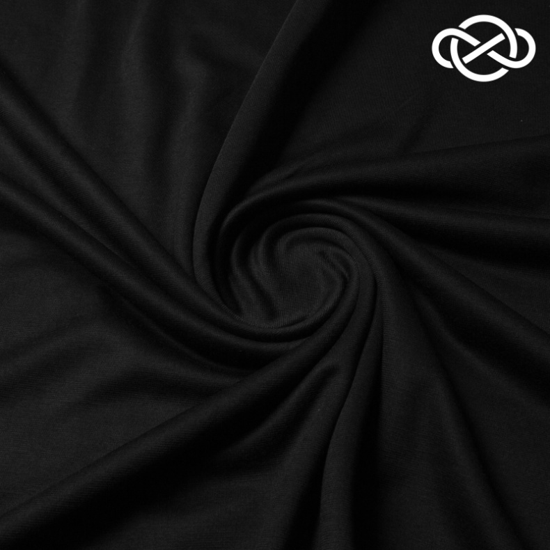 10410. Джерси. Черный от Tkani.site