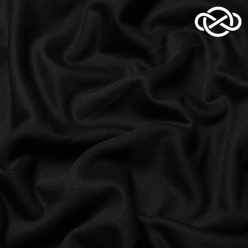 10410. Джерси. Черный от Tkani.site