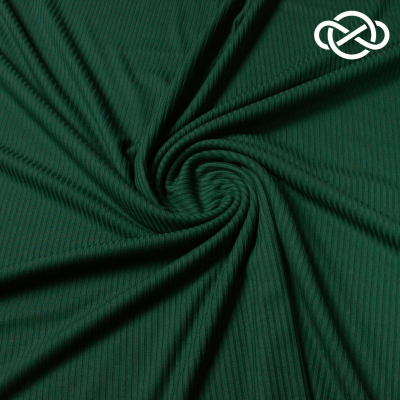 10412. Трикотажное полотно. Лапша . Темно-зеленый от Tkani.site