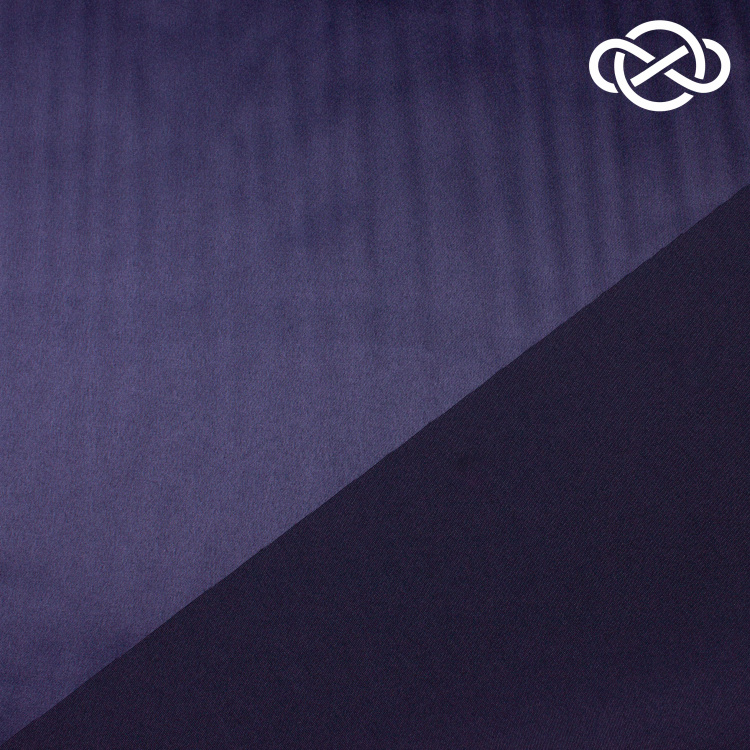 10413.  Атлас "Русский сатин" Темно-синий - фото 2