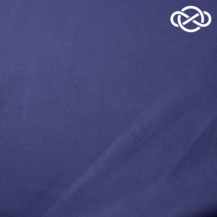 10417. Футер 3-х нитка с начесом. Balenciaga. Индиго - фото 2