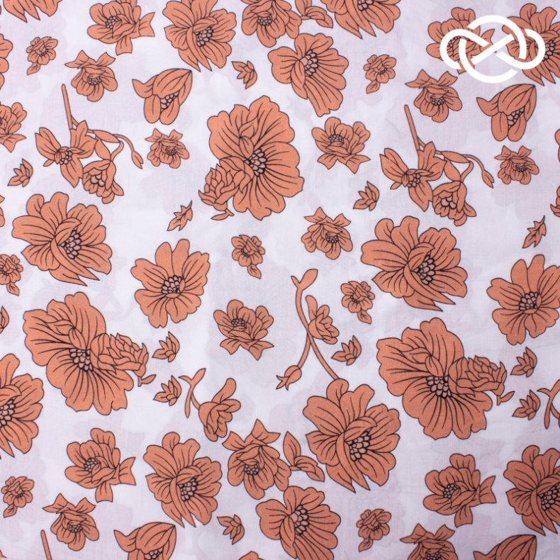 10419. Конкурс!!! Штапель. Вискоза. Принт от Tkani.site