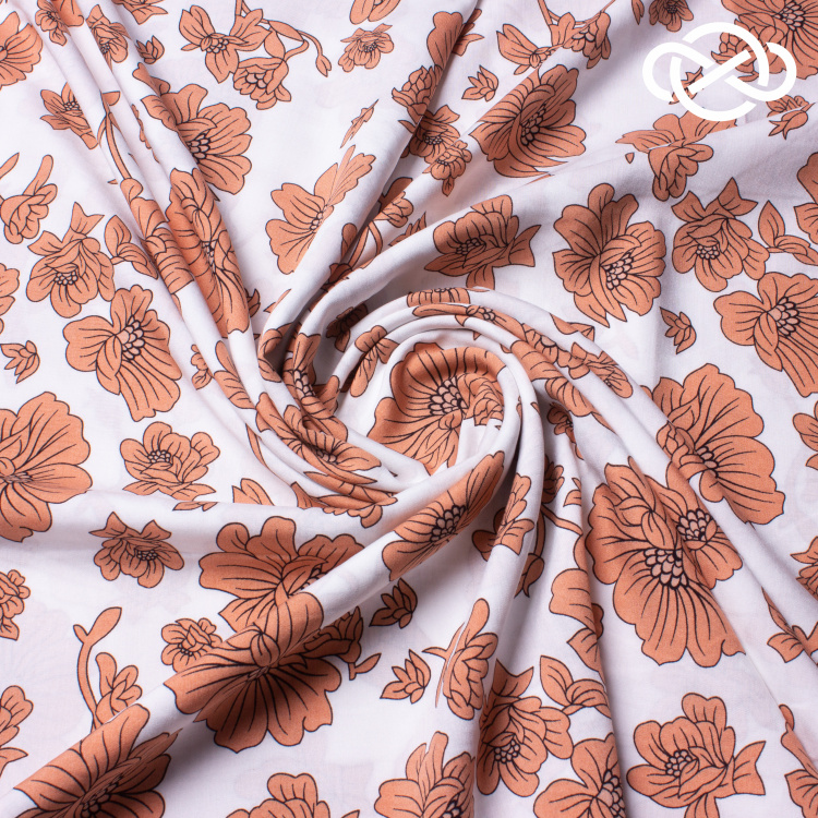 10419. Конкурс!!! Штапель. Вискоза. Принт - фото 1