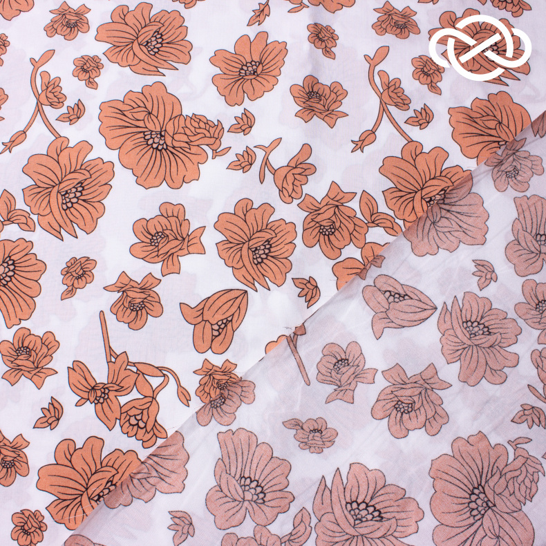 10419. Конкурс!!! Штапель. Вискоза. Принт от Tkani.site