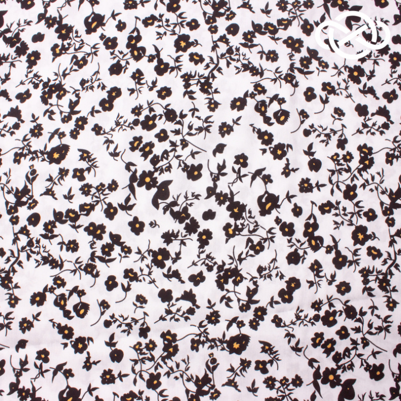 10420. Конкурс!!! Штапель. Вискоза. Принт от Tkani.site