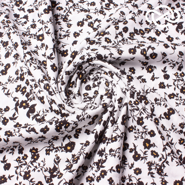 10420. Конкурс!!! Штапель. Вискоза. Принт от Tkani.site