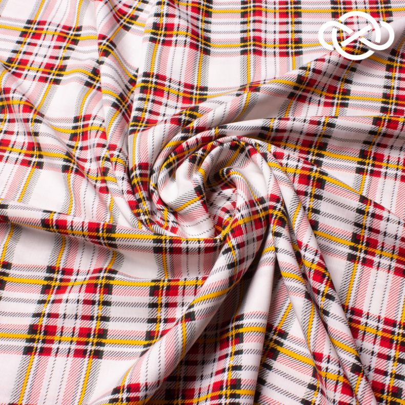 10421. Конкурс!!! Штапель. Вискоза. Принт от Tkani.site