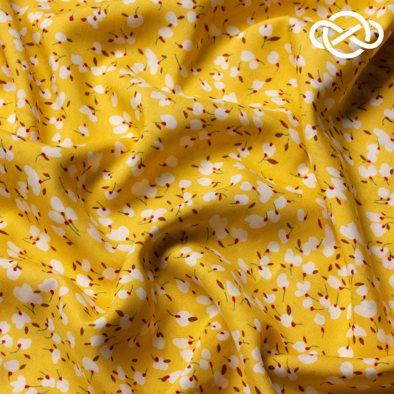 10425. Конкурс!!! Штапель. Вискоза. Принт от Tkani.site