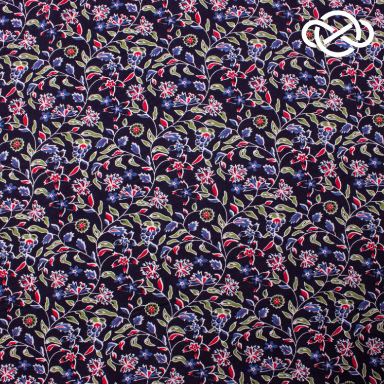 10428. Конкурс!!! Штапель. Вискоза. Принт от Tkani.site