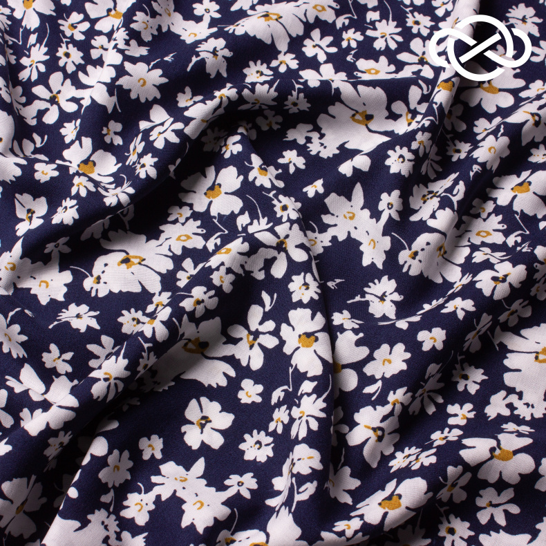 10430. Конкурс!!! Штапель. Вискоза. Принт от Tkani.site