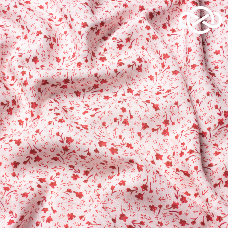 10432. Конкурс!!! Штапель. Вискоза. Принт от Tkani.site