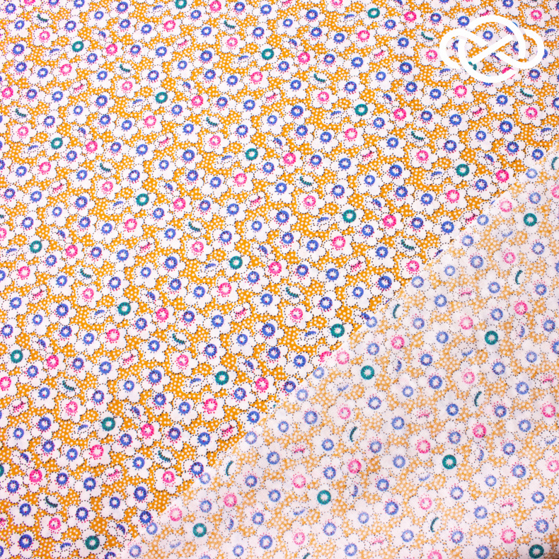 10434. Конкурс!!! Поплин. Хлопок. Принт от Tkani.site